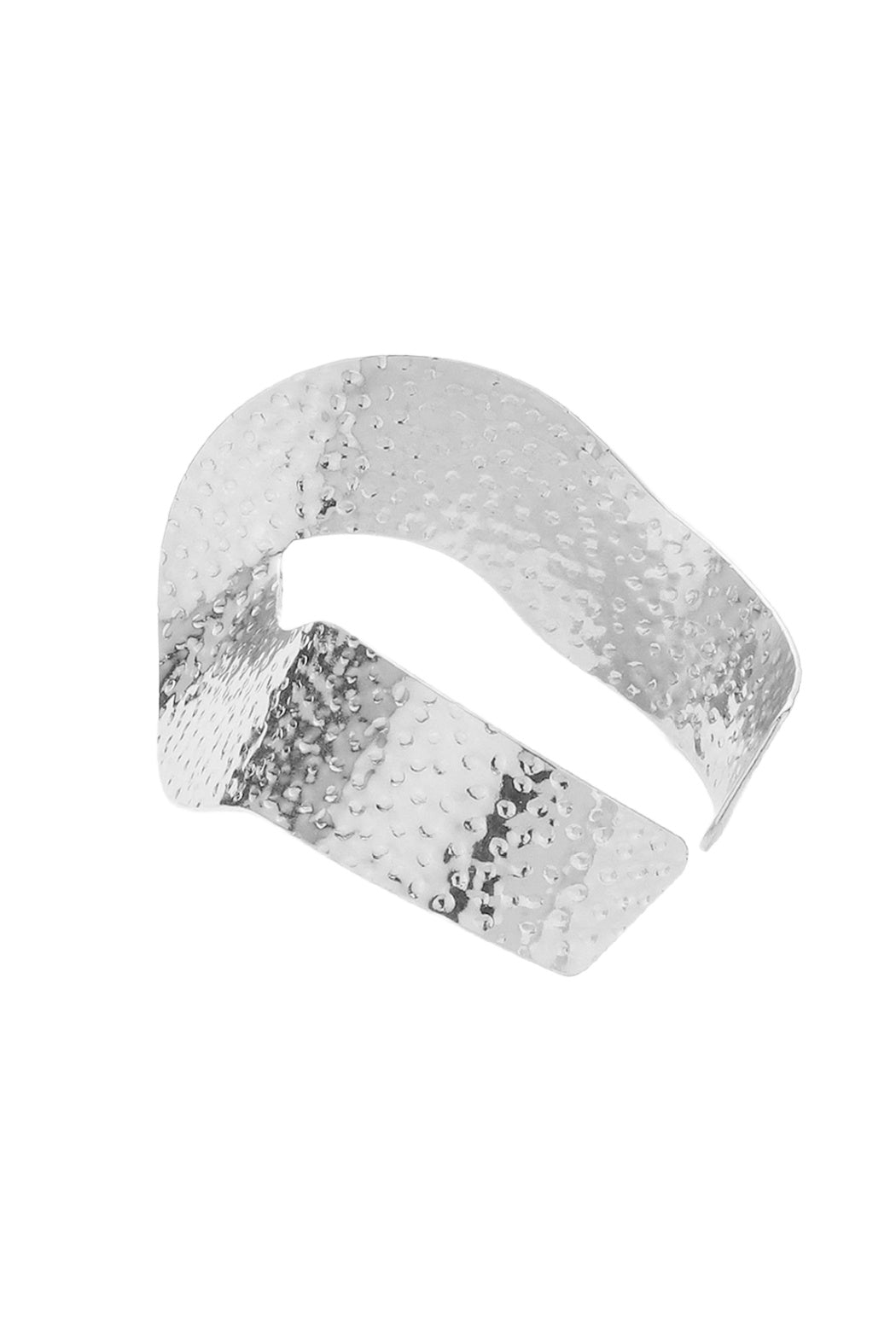 Hammered Swirl Cuff