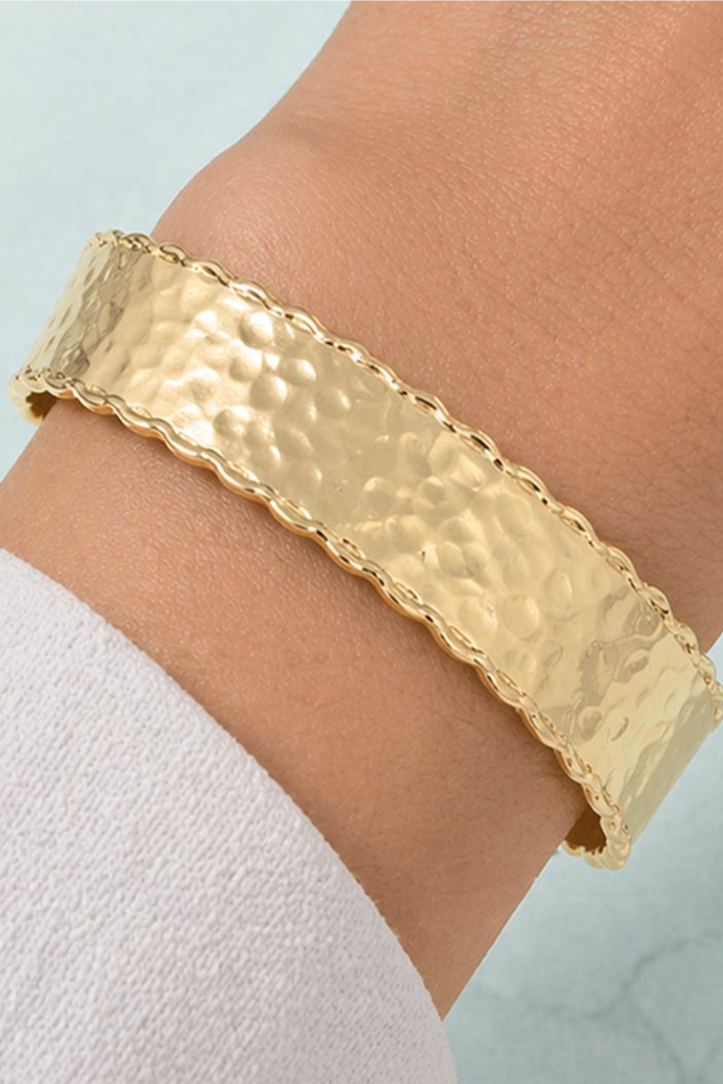 Water Proof Stainless Steel Cuff Bracelet