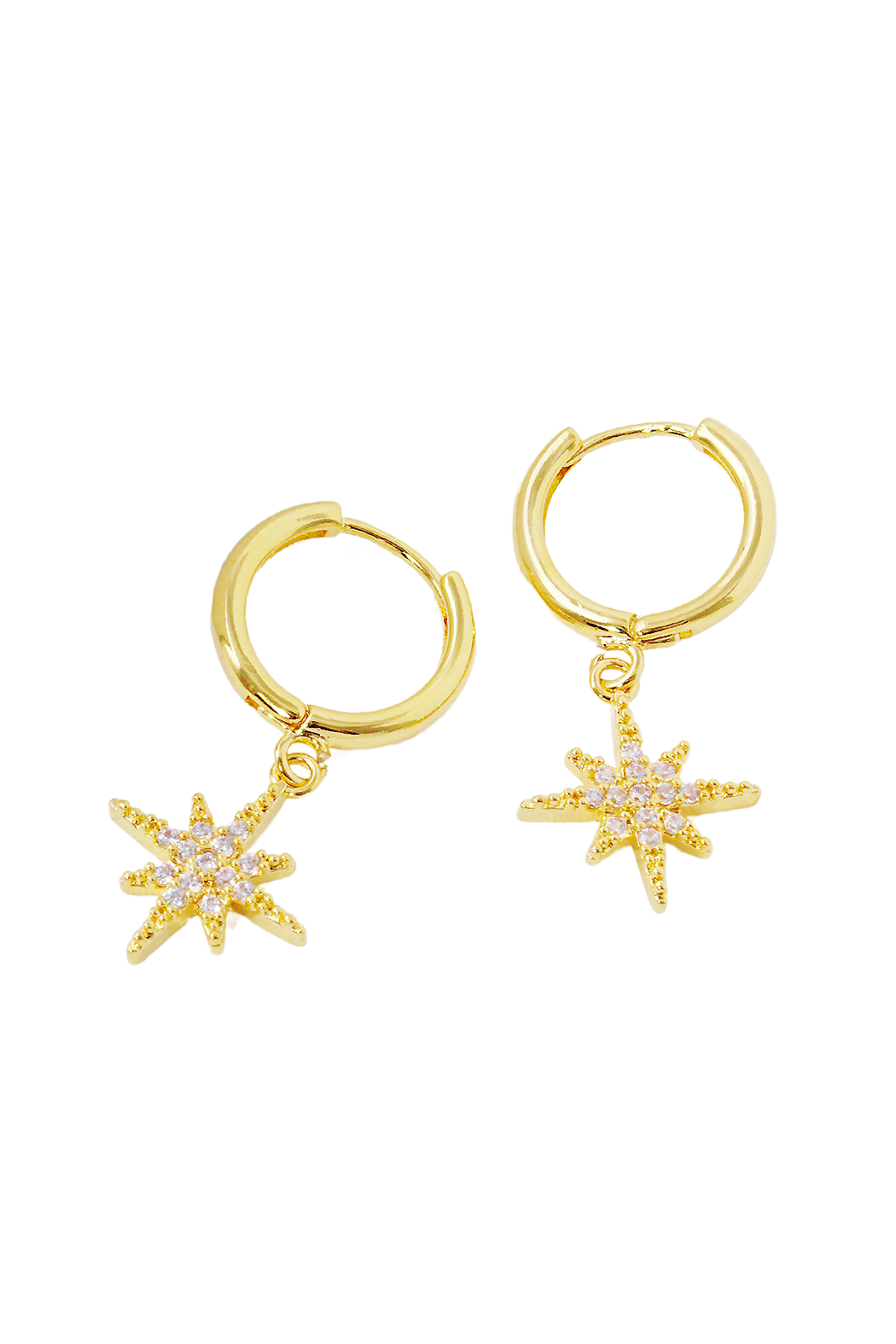 Starlit Hoop Earrings