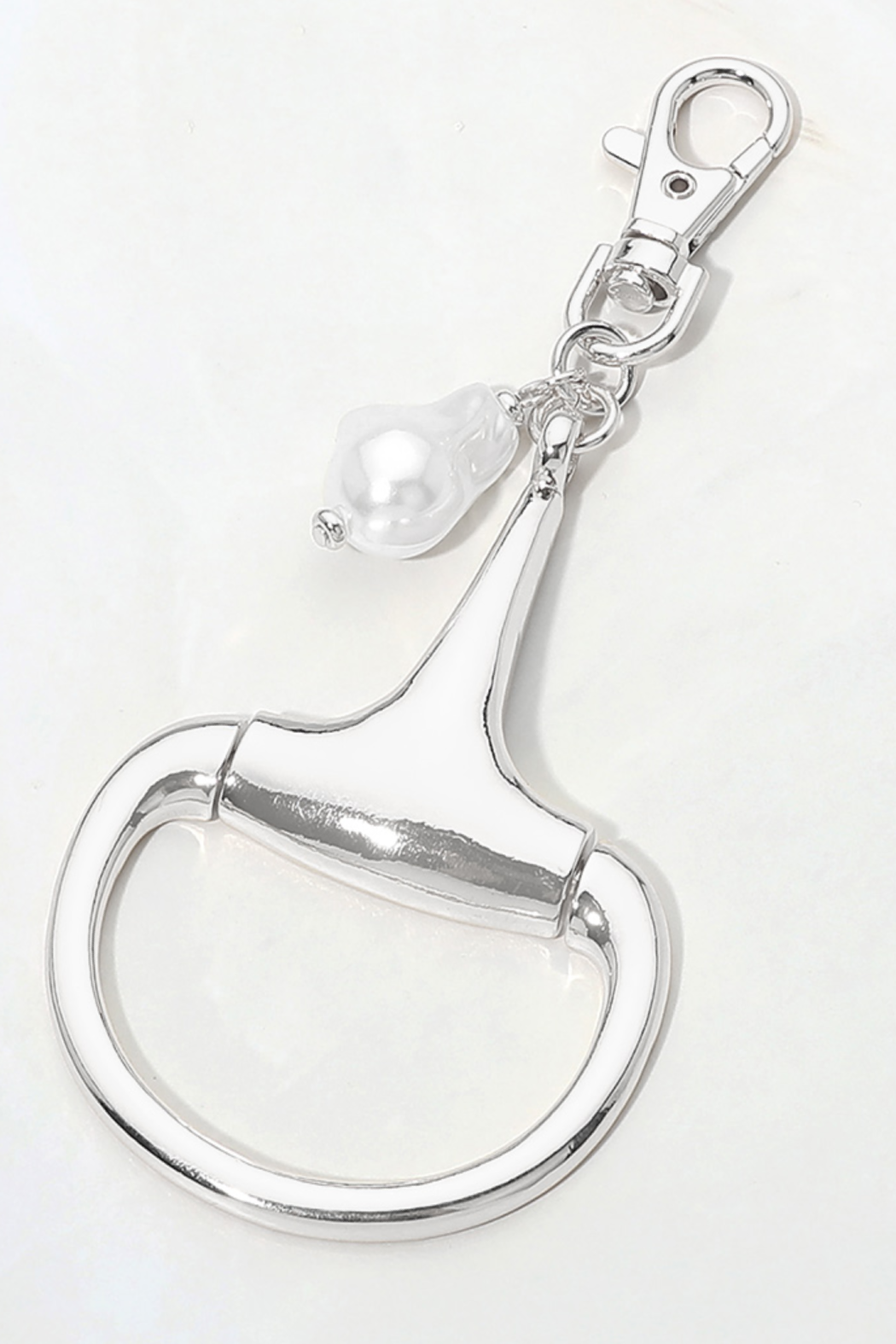 Horsebit Keychain Charm for Bag