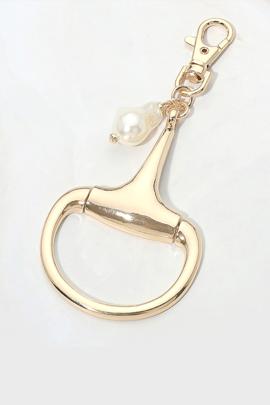 Horsebit Keychain Charm for Bag