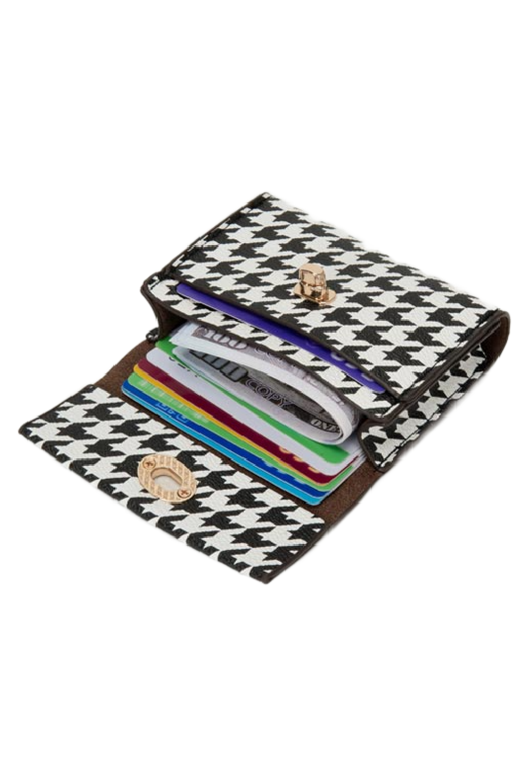 Houndstooth Card Holder