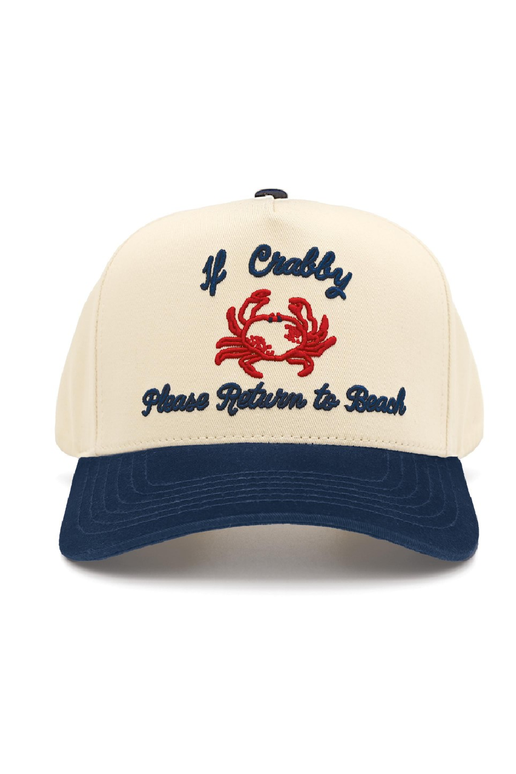 If Crabby Return To Beach Cap