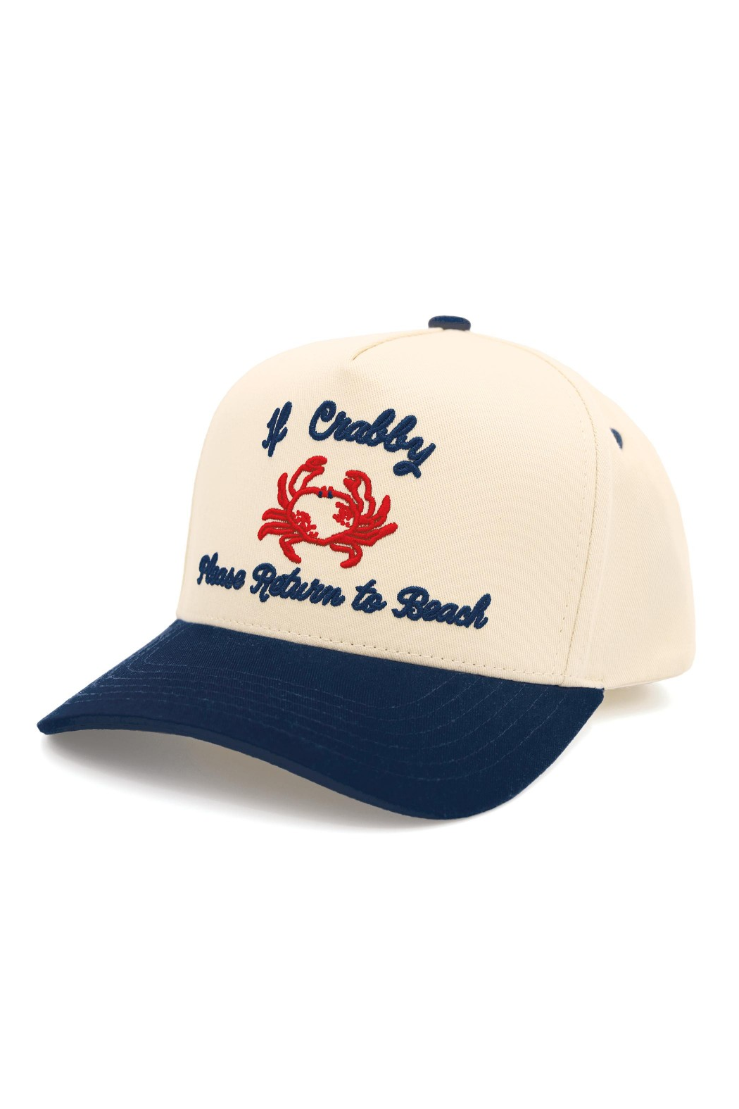 If Crabby Return To Beach Cap