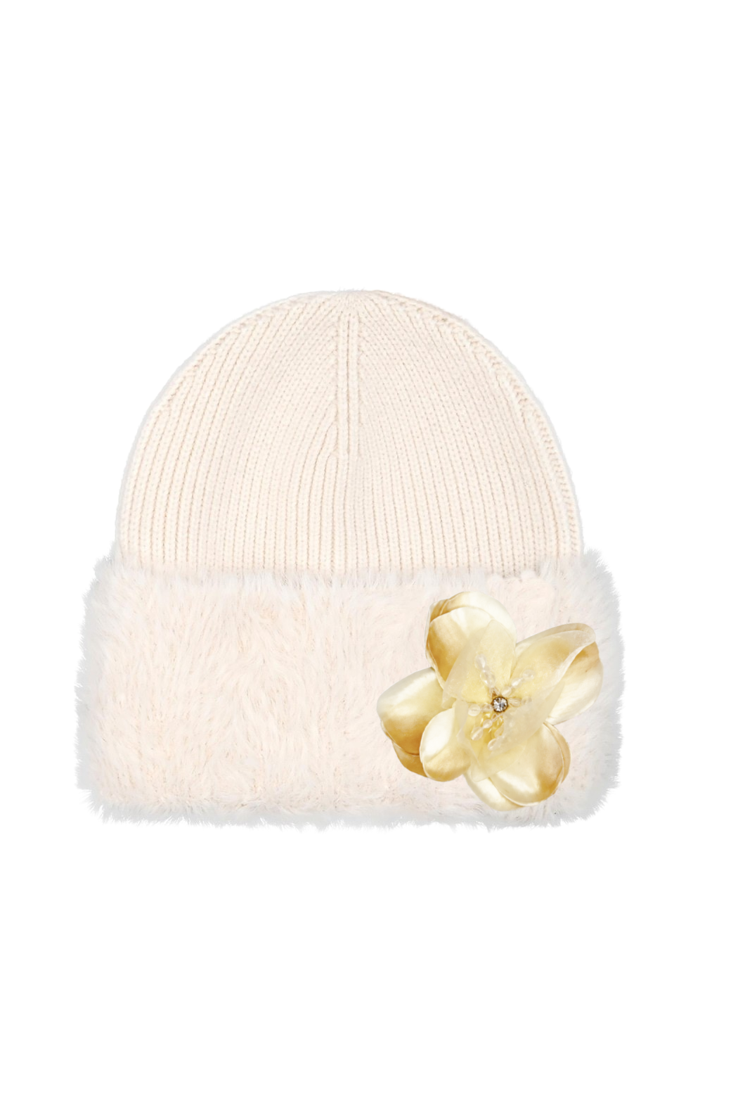 Rosey Faux Fur Cuff Beanie
