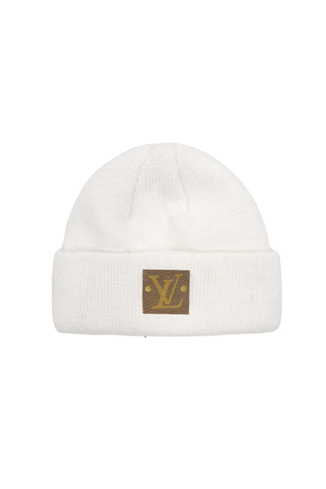 Upcycled LV Classic Baby Beanie
