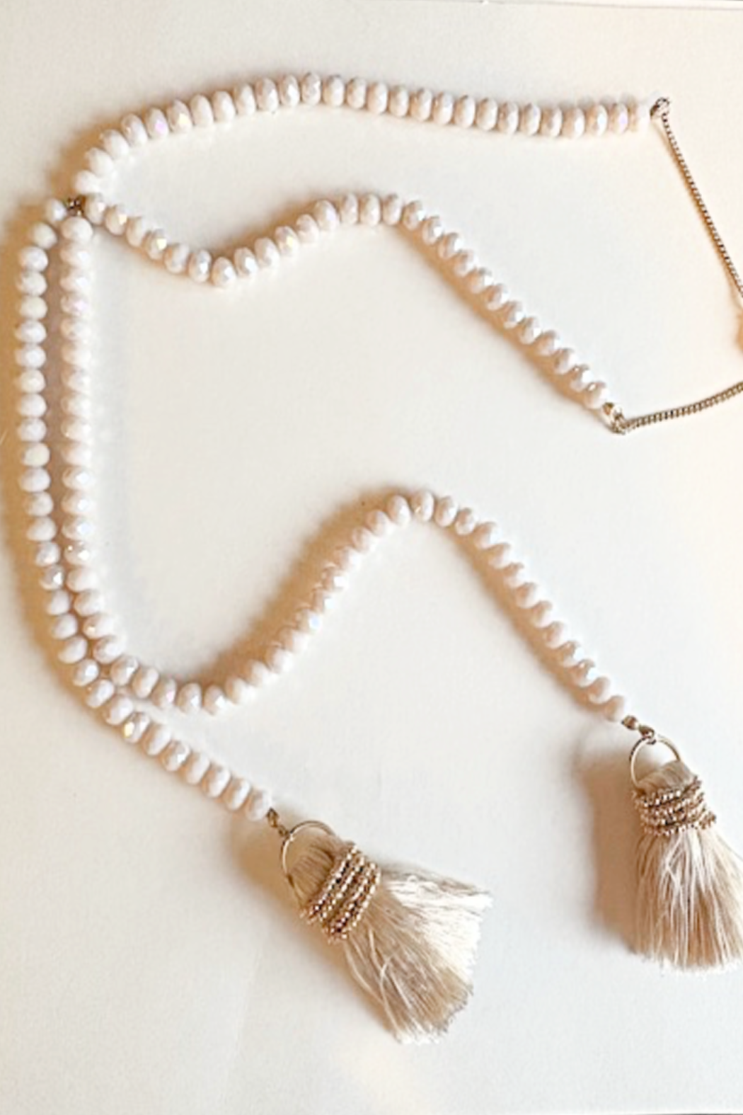 Bead and Tassel Necklace