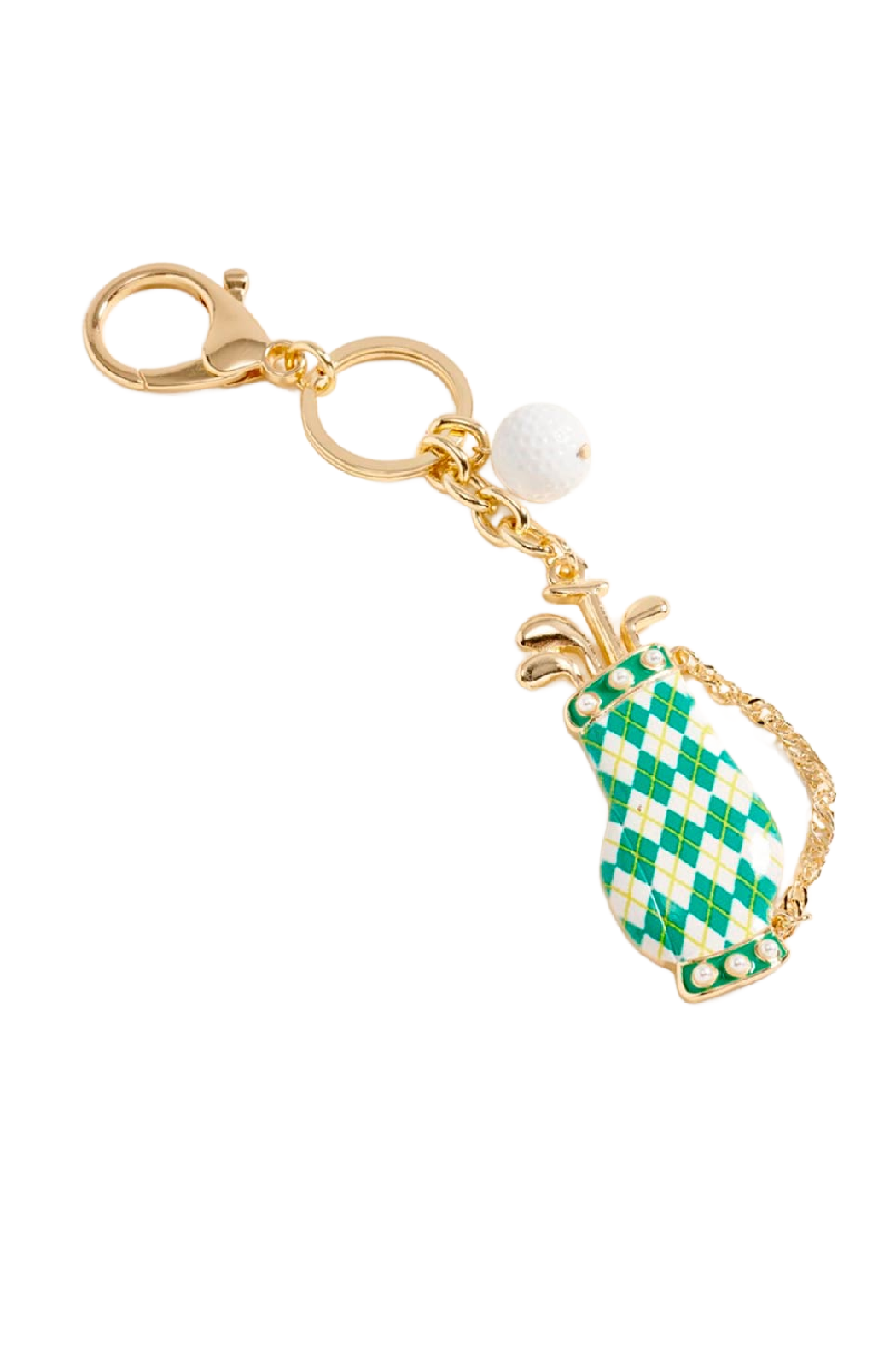 Golf Bag Keychain Bag Charm