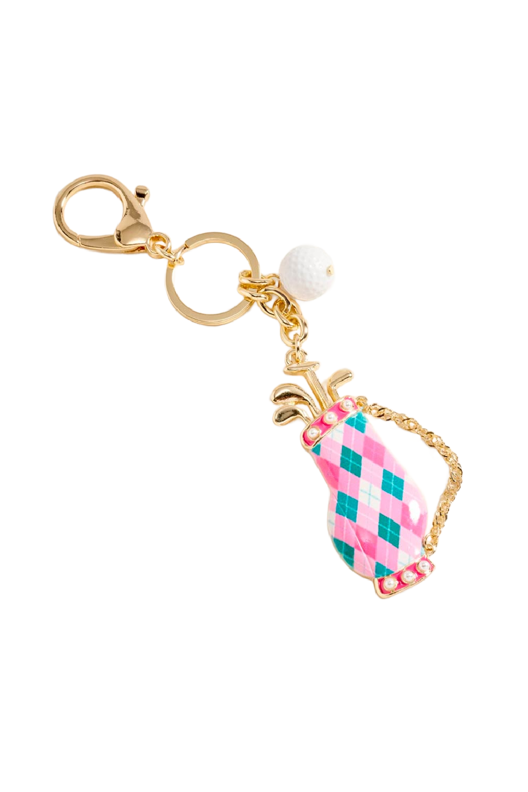 Golf Bag Keychain Bag Charm