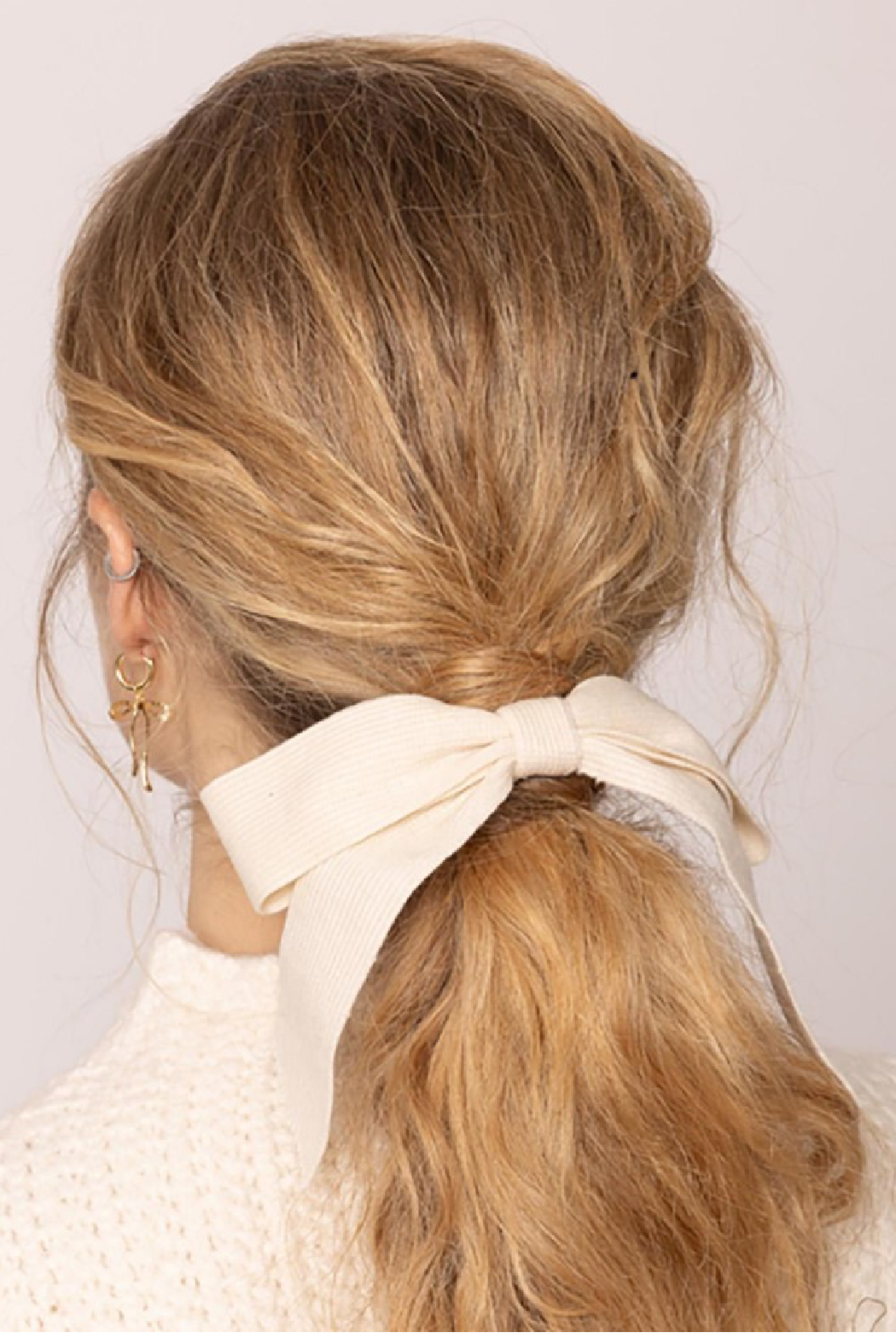 Knit Hair Bow