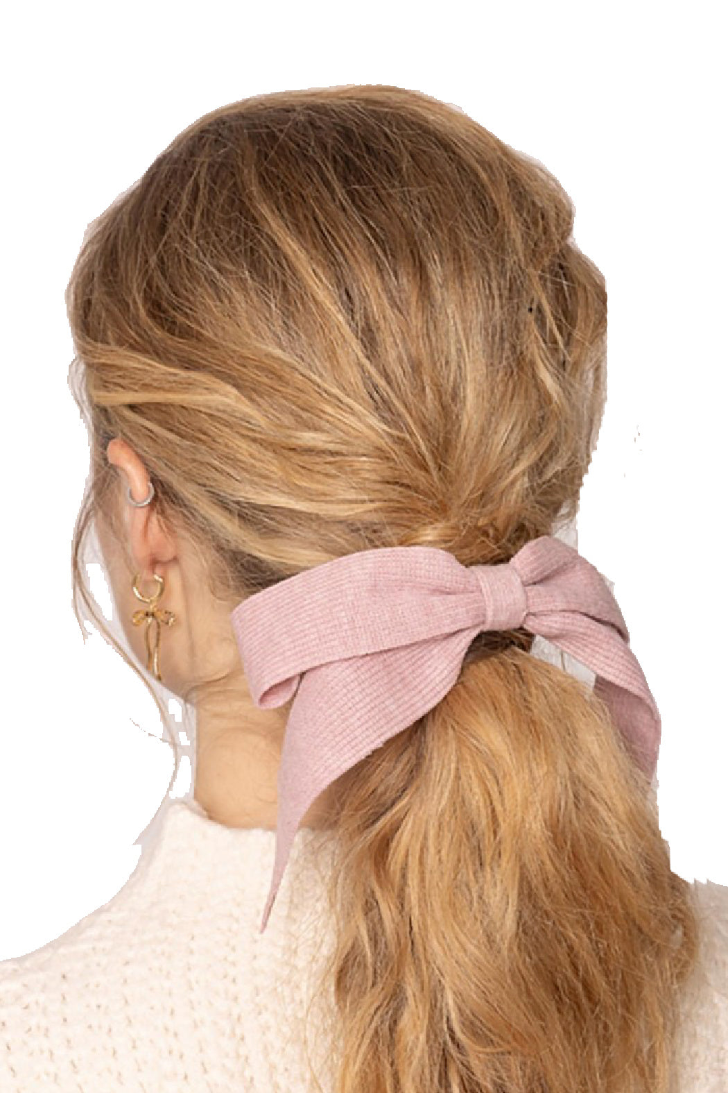 Knit Hair Bow