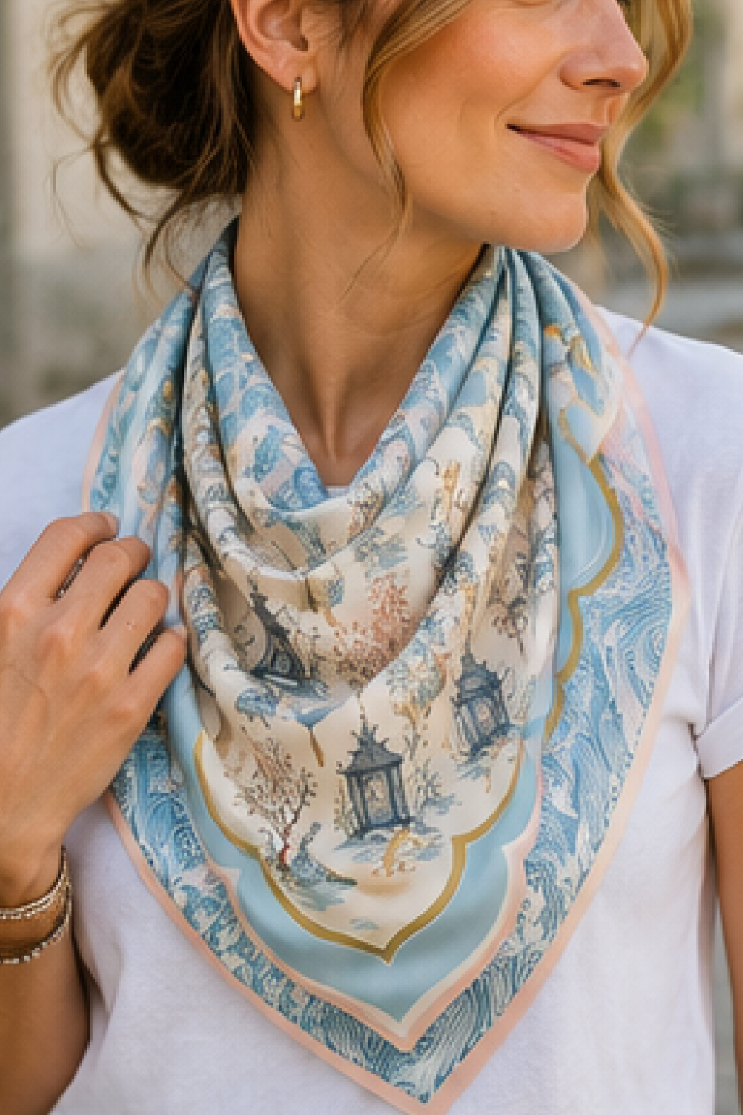 Coastal Lantern Scarf