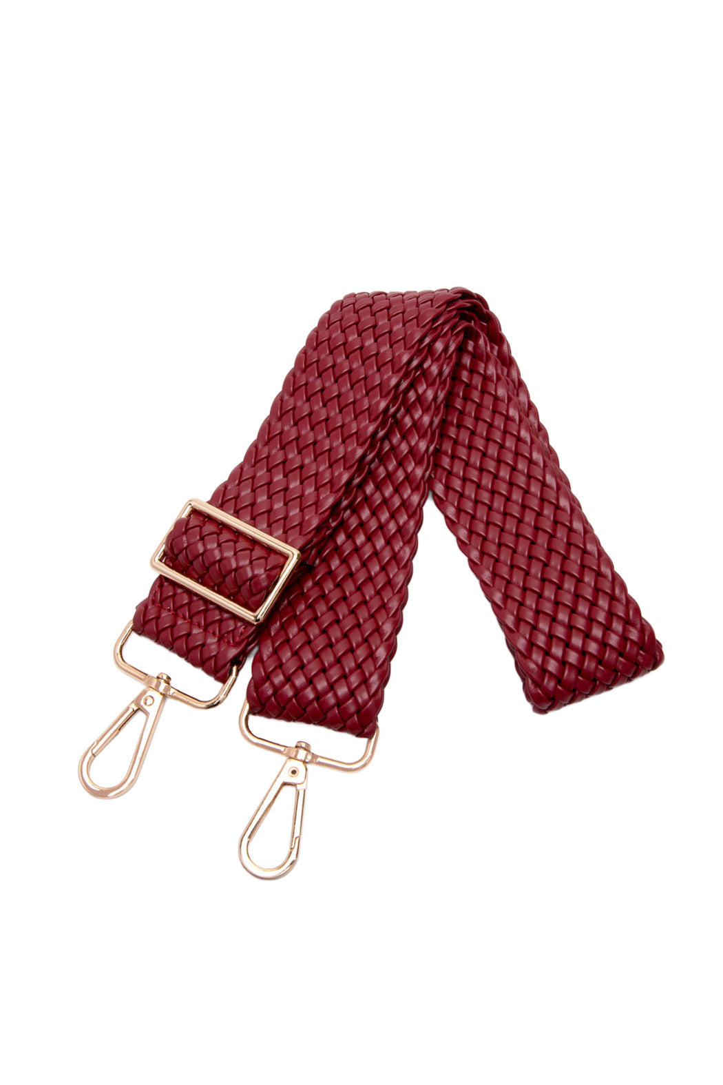 Woven Leather Bag Strap