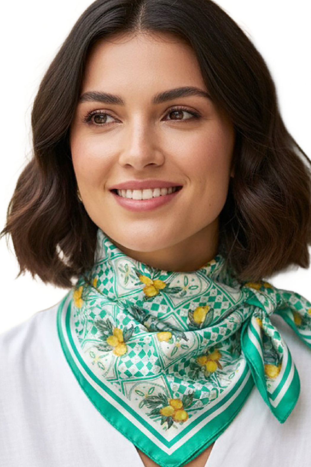 Amalfi Coast Lemon Scarf