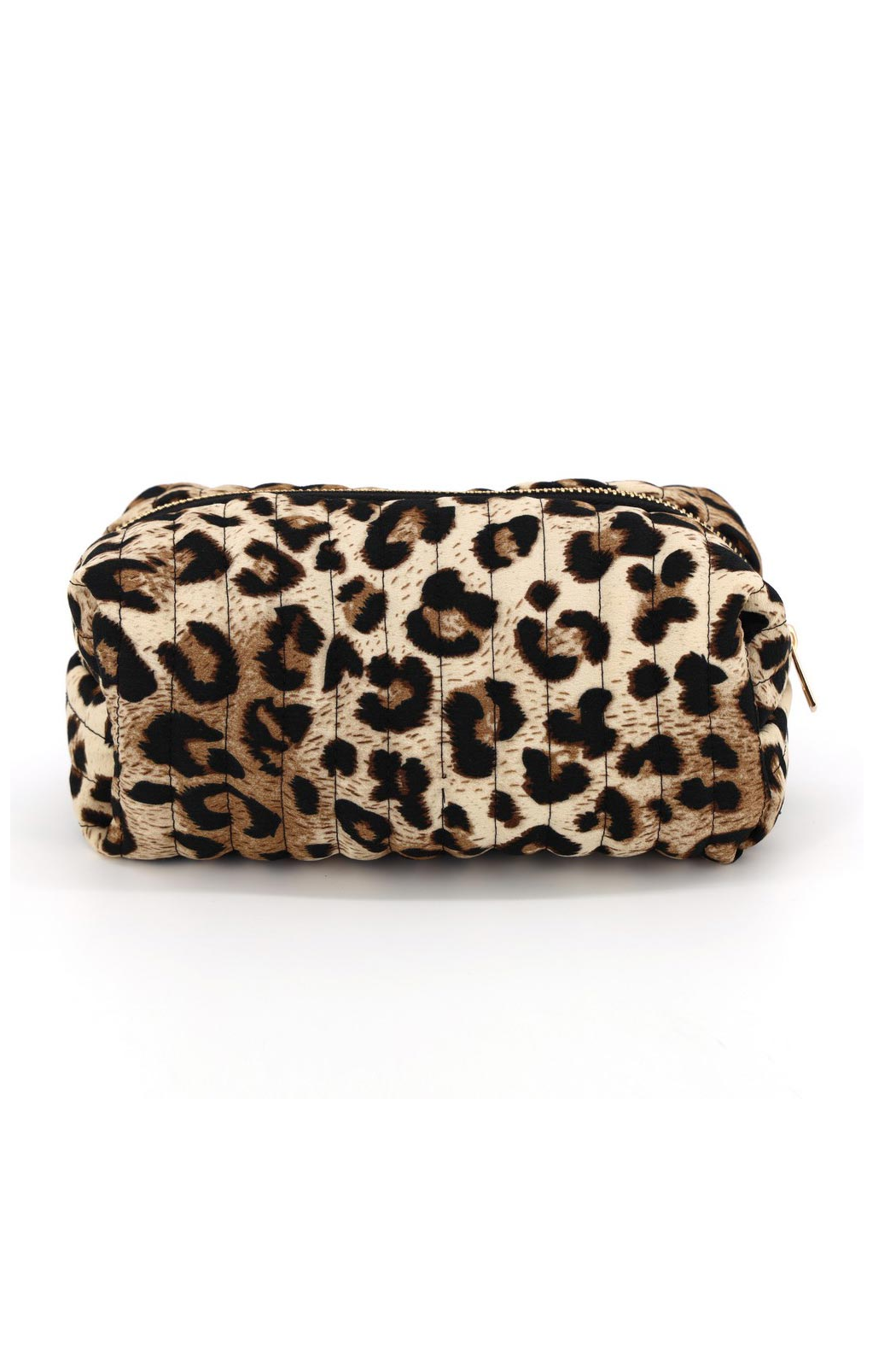 Leopard Print Zippered Pouch
