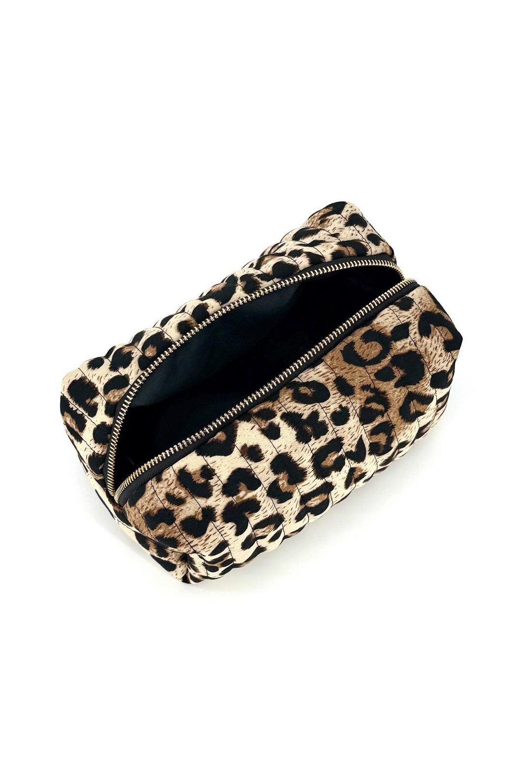 Leopard Print Zippered Pouch