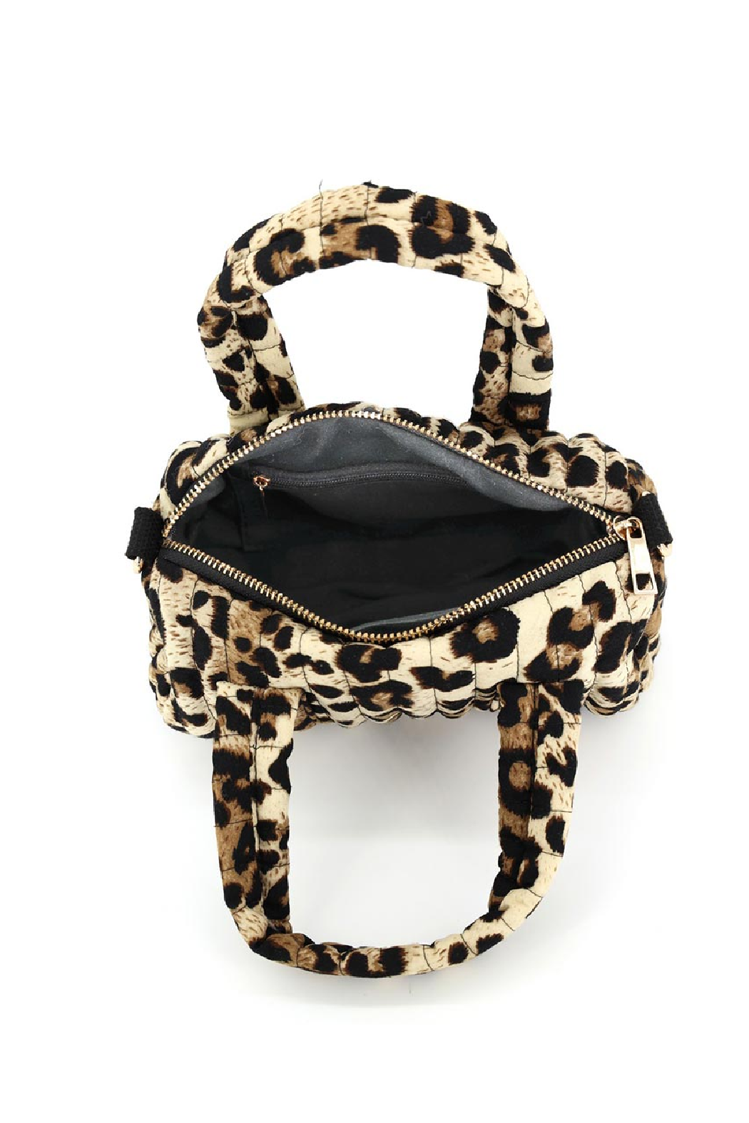 Rosey Leopard Satchel Crossbody
