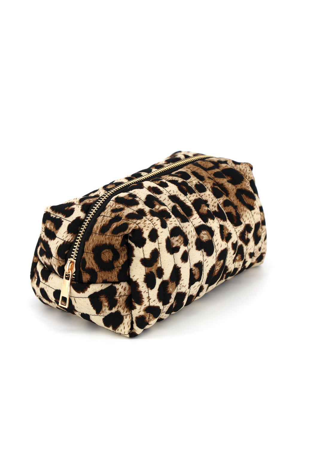 Leopard Print Zippered Pouch