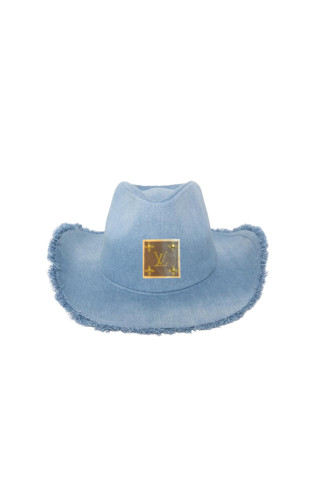 Upcycled Denim Cowboy Hat