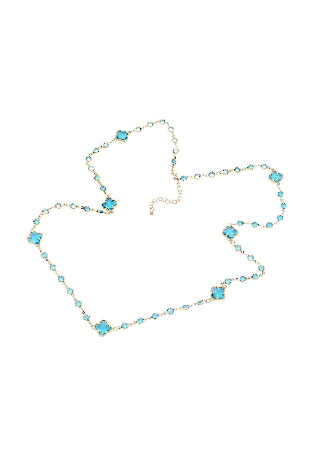 Crystal Clover Necklace