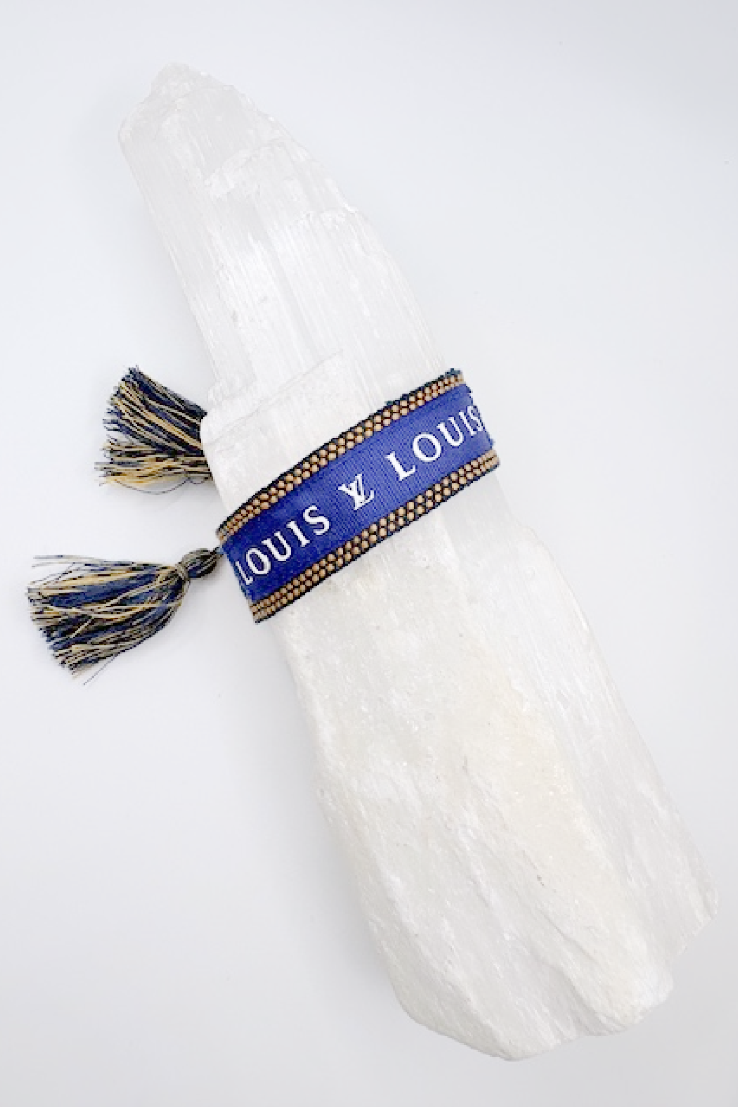 Upcycled Louis Vuitton Ribbon Friendship Bracelet