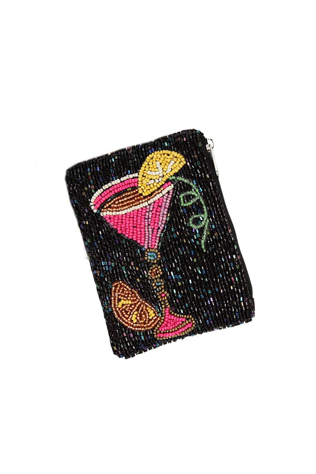 Martini Beaded Pouch