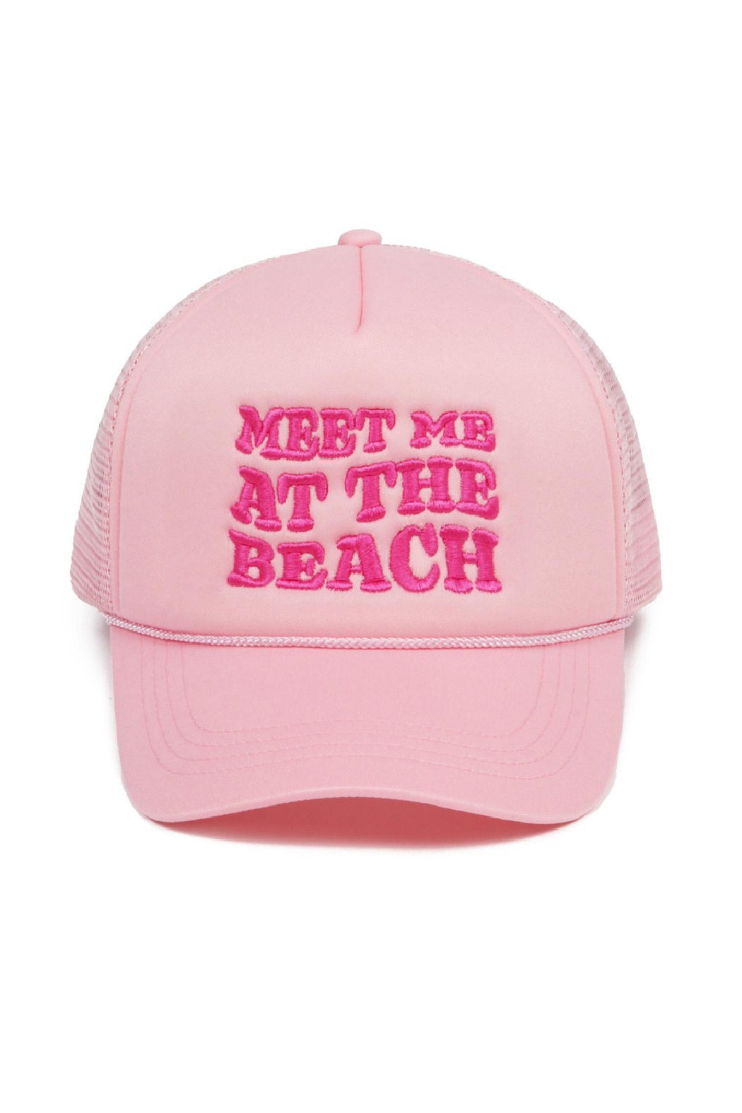 Meet Me at the Beach Trucker Cap