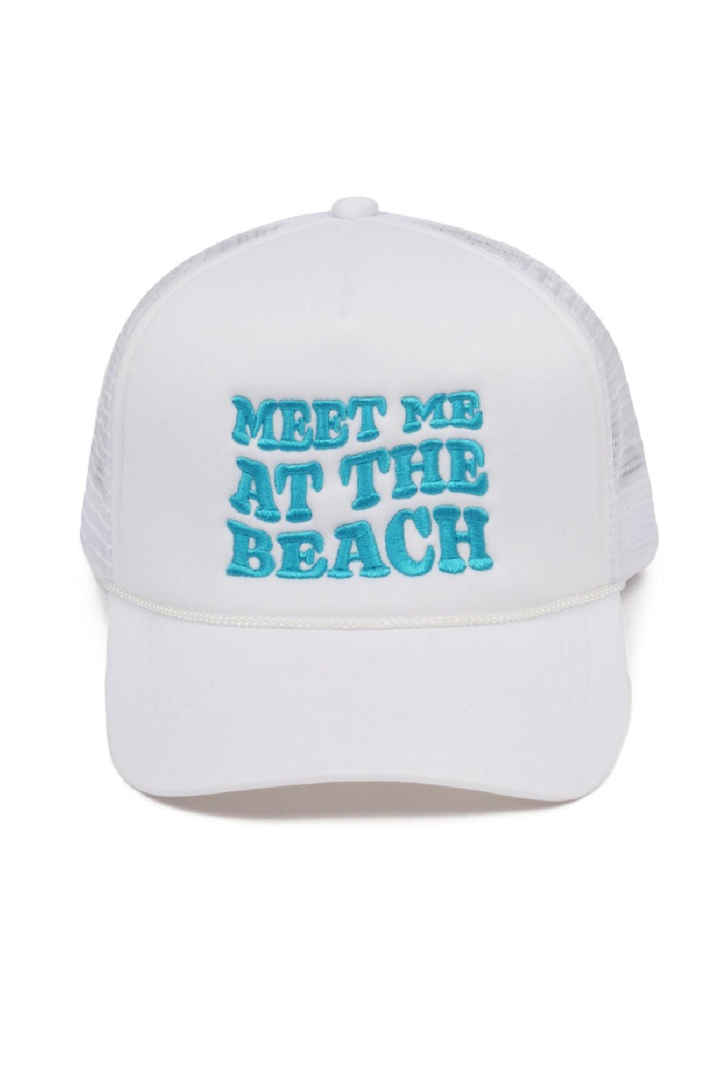 Meet Me at the Beach Trucker Cap