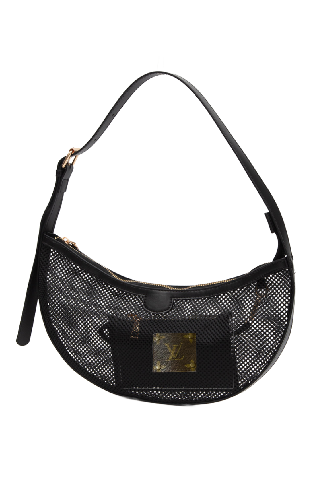 Upcycled Mesh Shoulder Bag