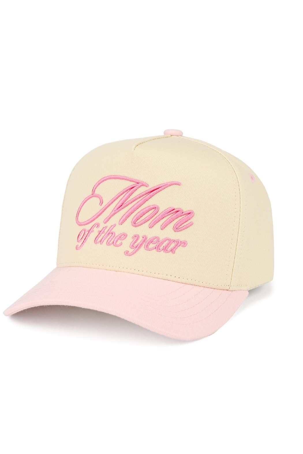 Fancy Embroidered Mom of the Year Cap