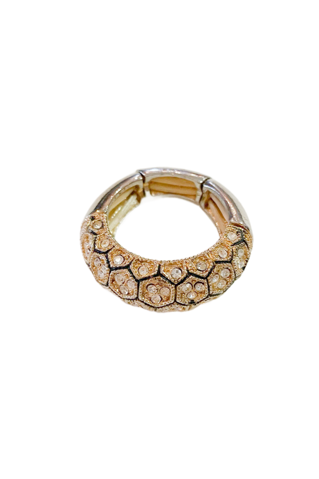 Mosaic Zircon Stretch Ring