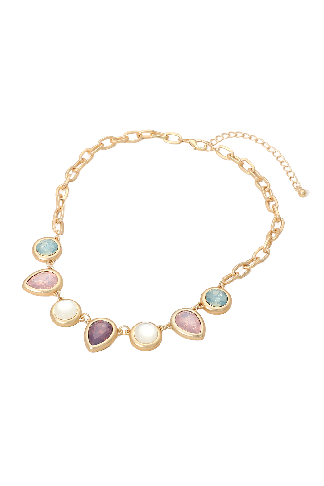 Pastel Gem Necklace