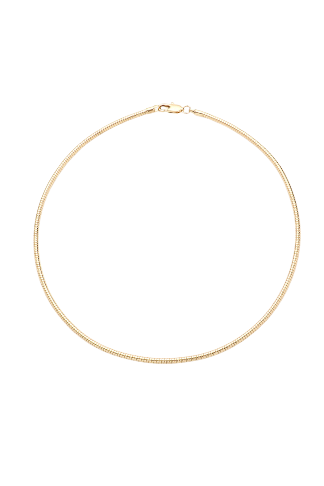 Thin Omega Choker Necklace