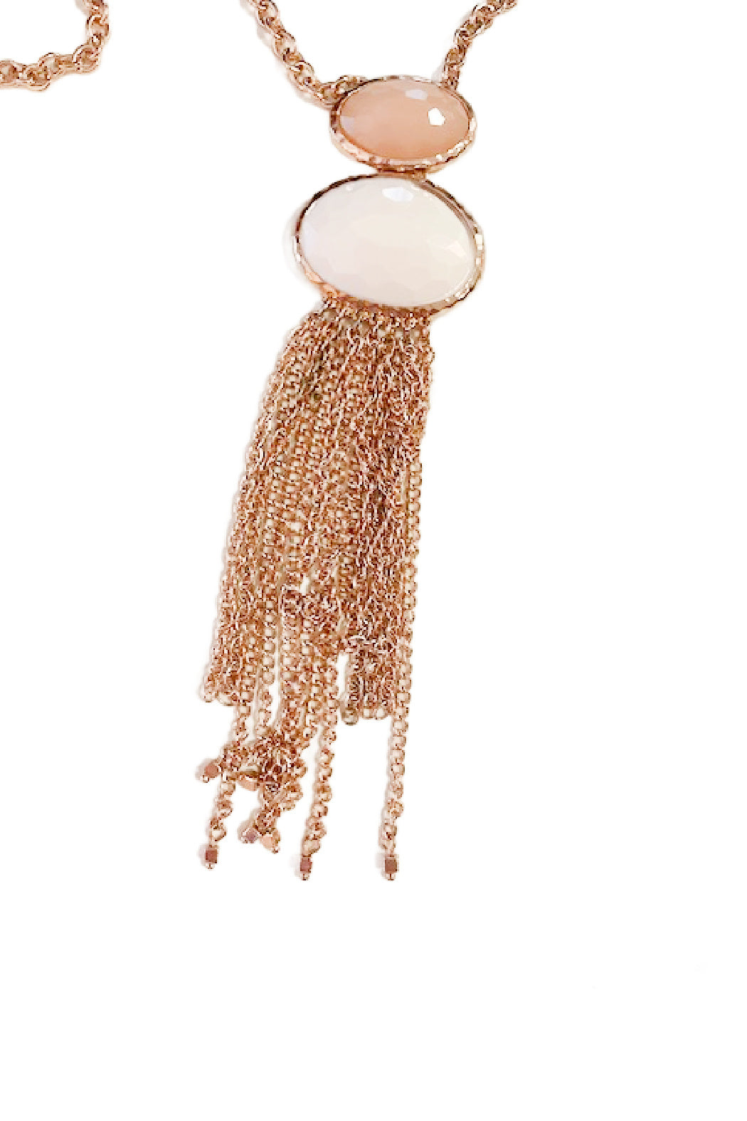 Fringe and Ovals Necklace