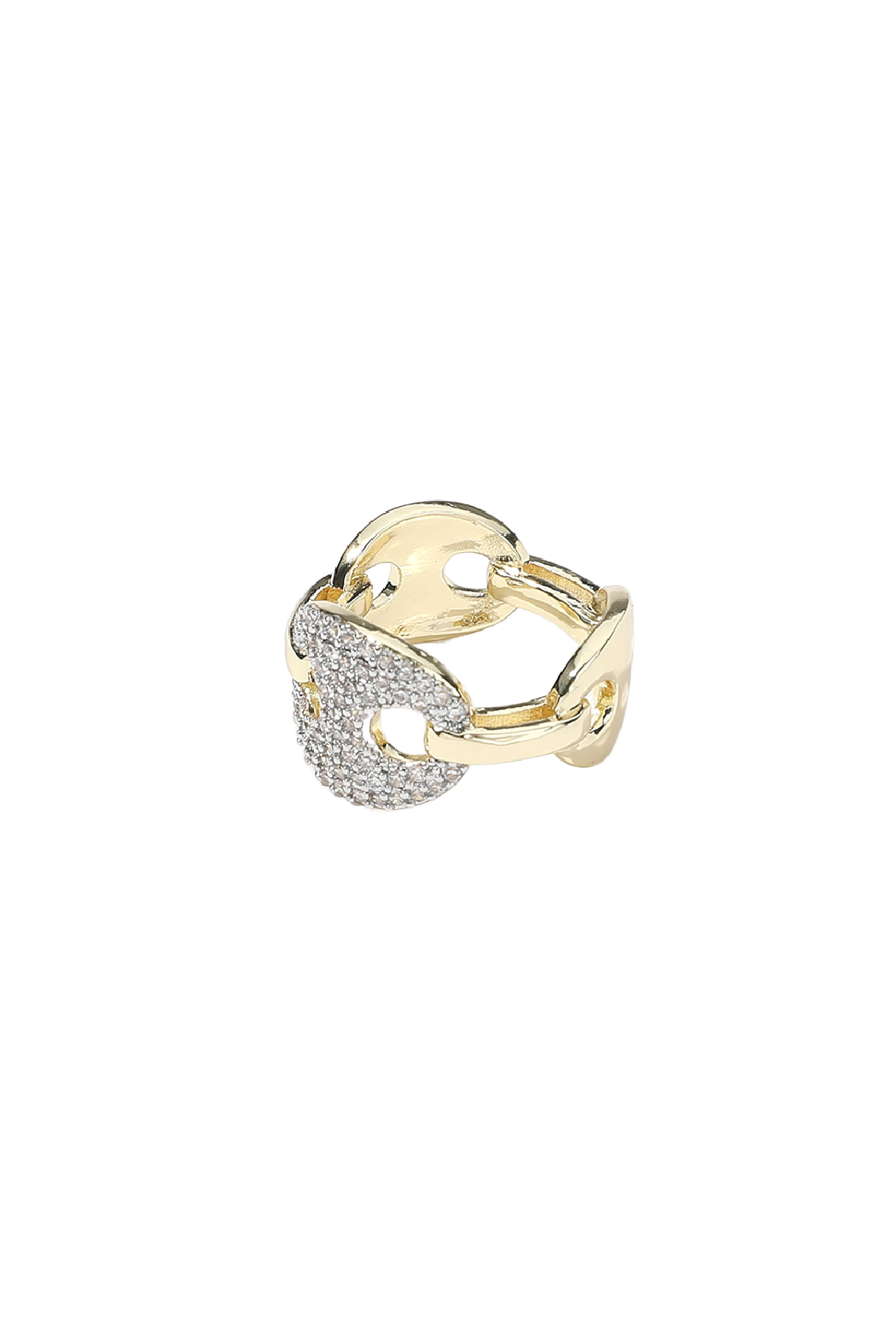 Oval Pave Ring