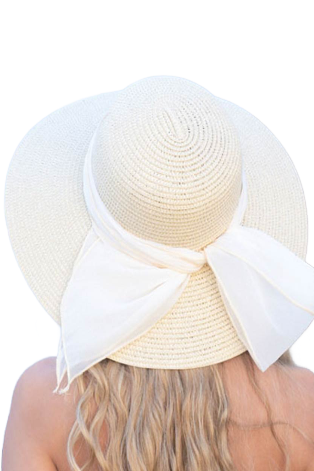 Oversized Band Straw Sun Hat