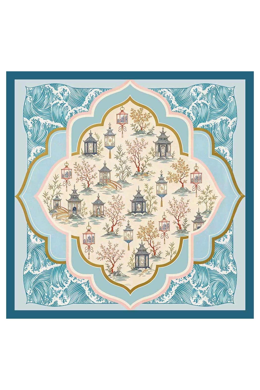 Coastal Lantern Scarf