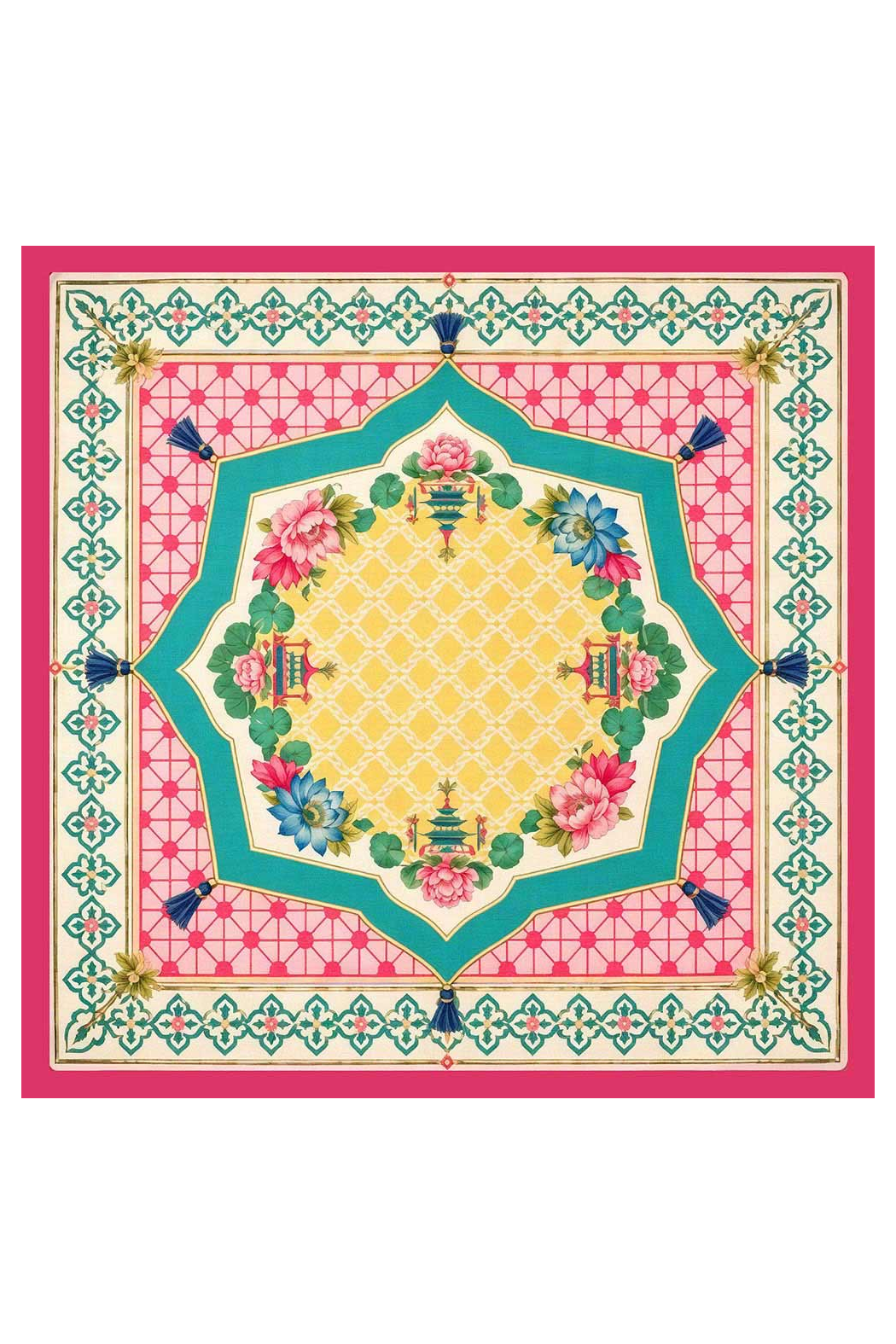 Pagoda Garden Scarf