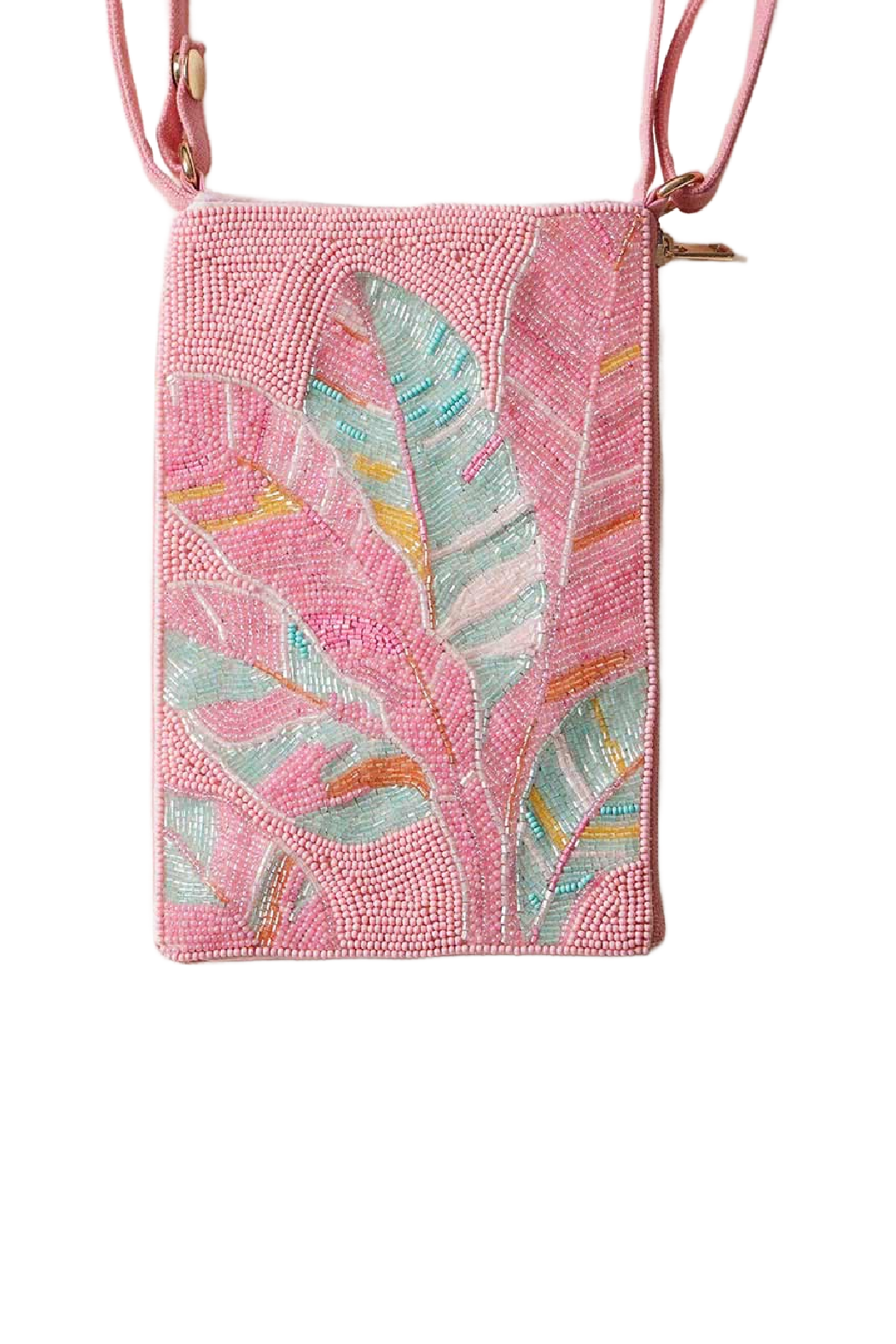 Pastel Tropical Crossbody Bag