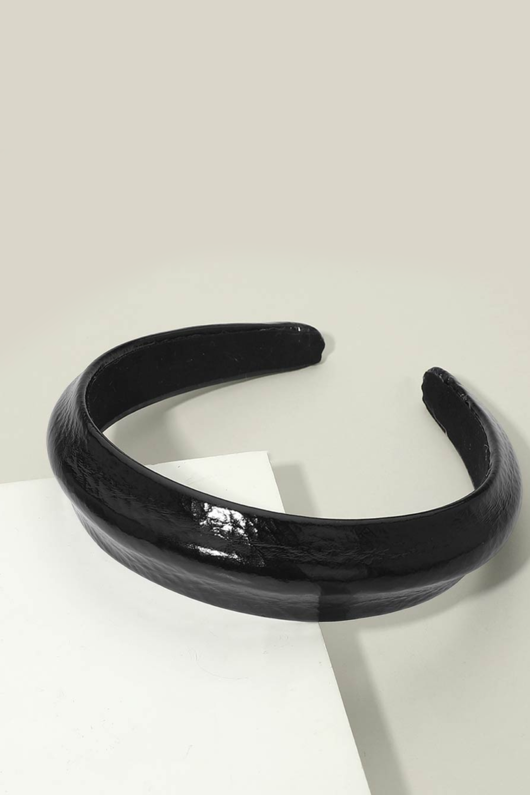 Patent Vegan Leather Headband