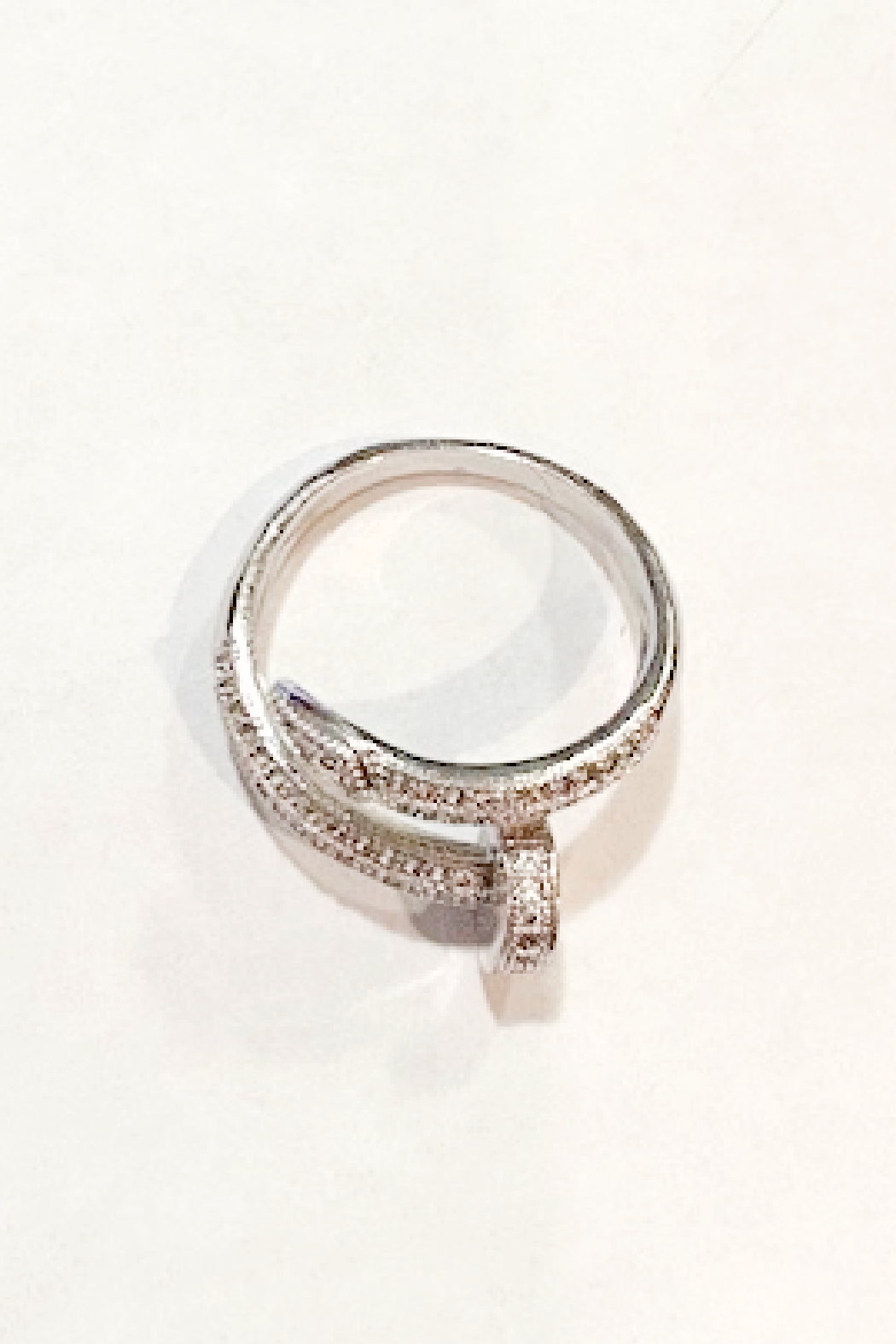Pave Nail Ring