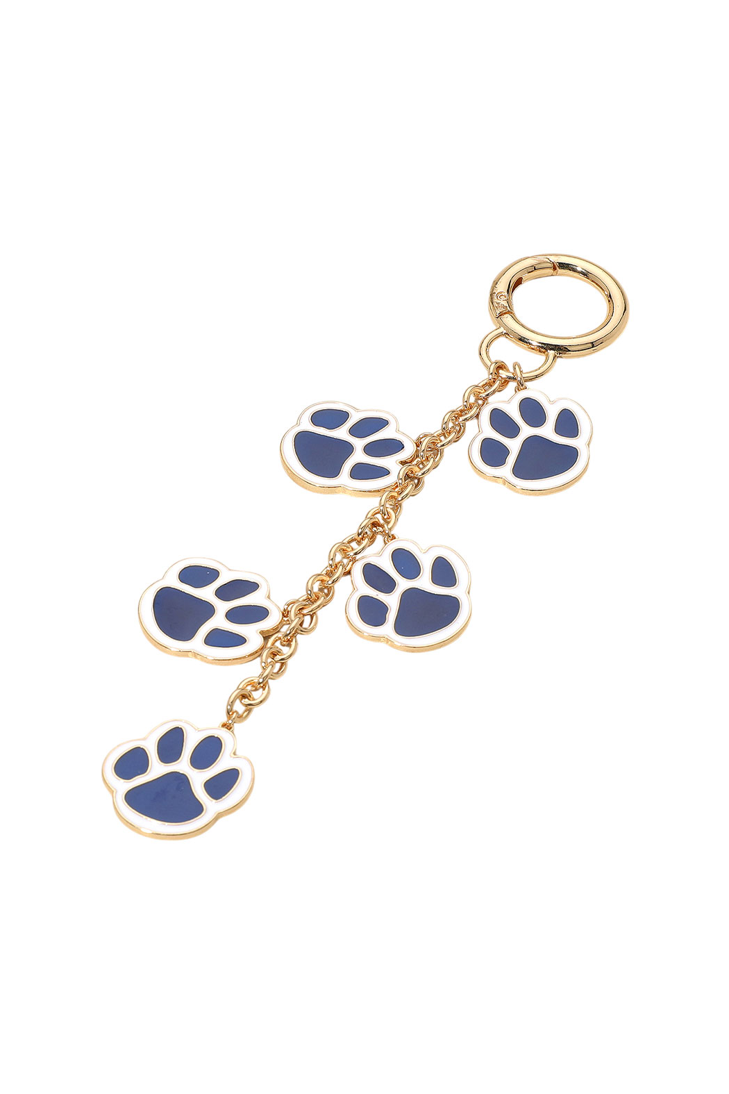 Villanova Paw Keychain Bag Charm