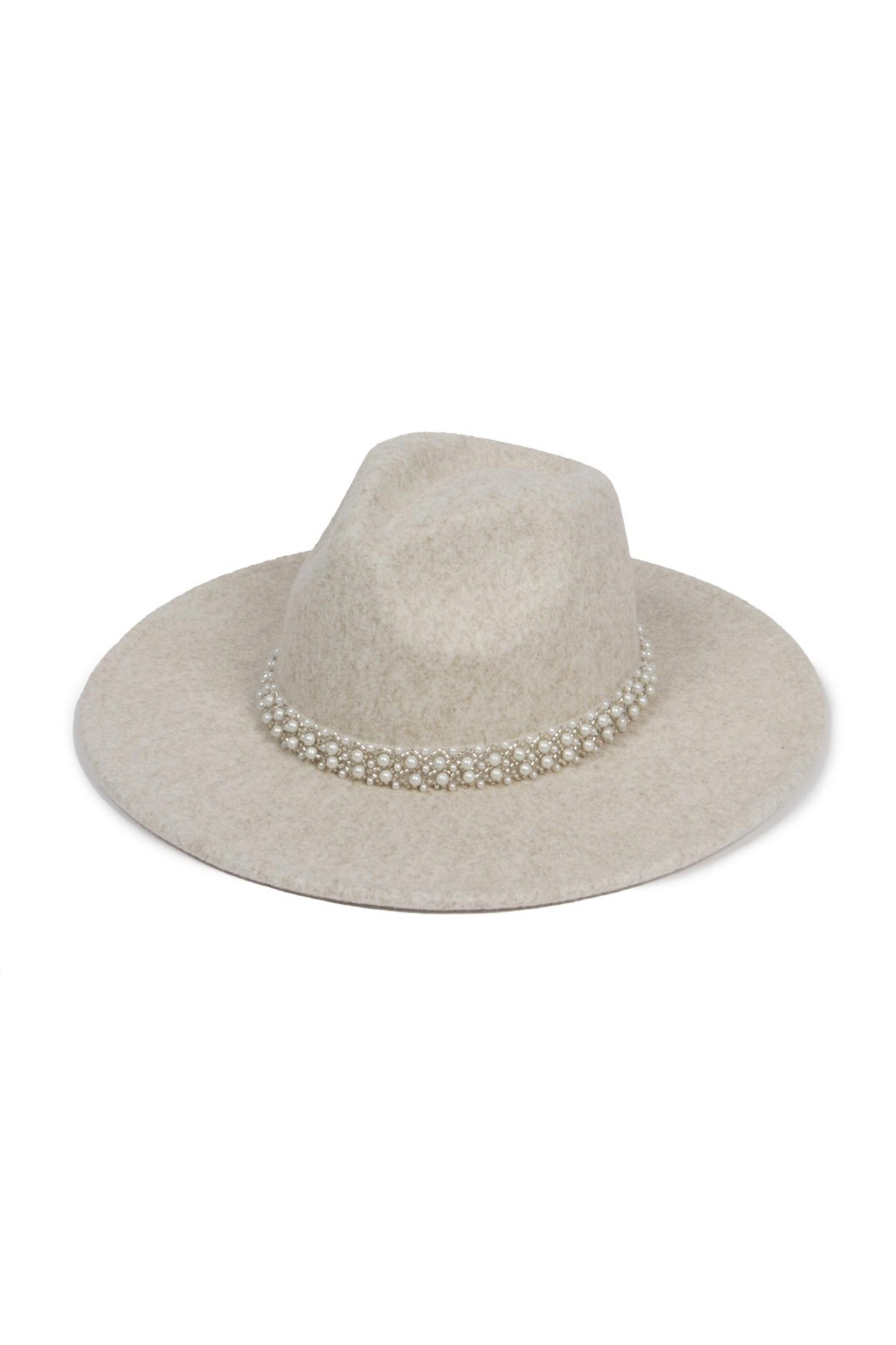 Pearl Banded Fedora