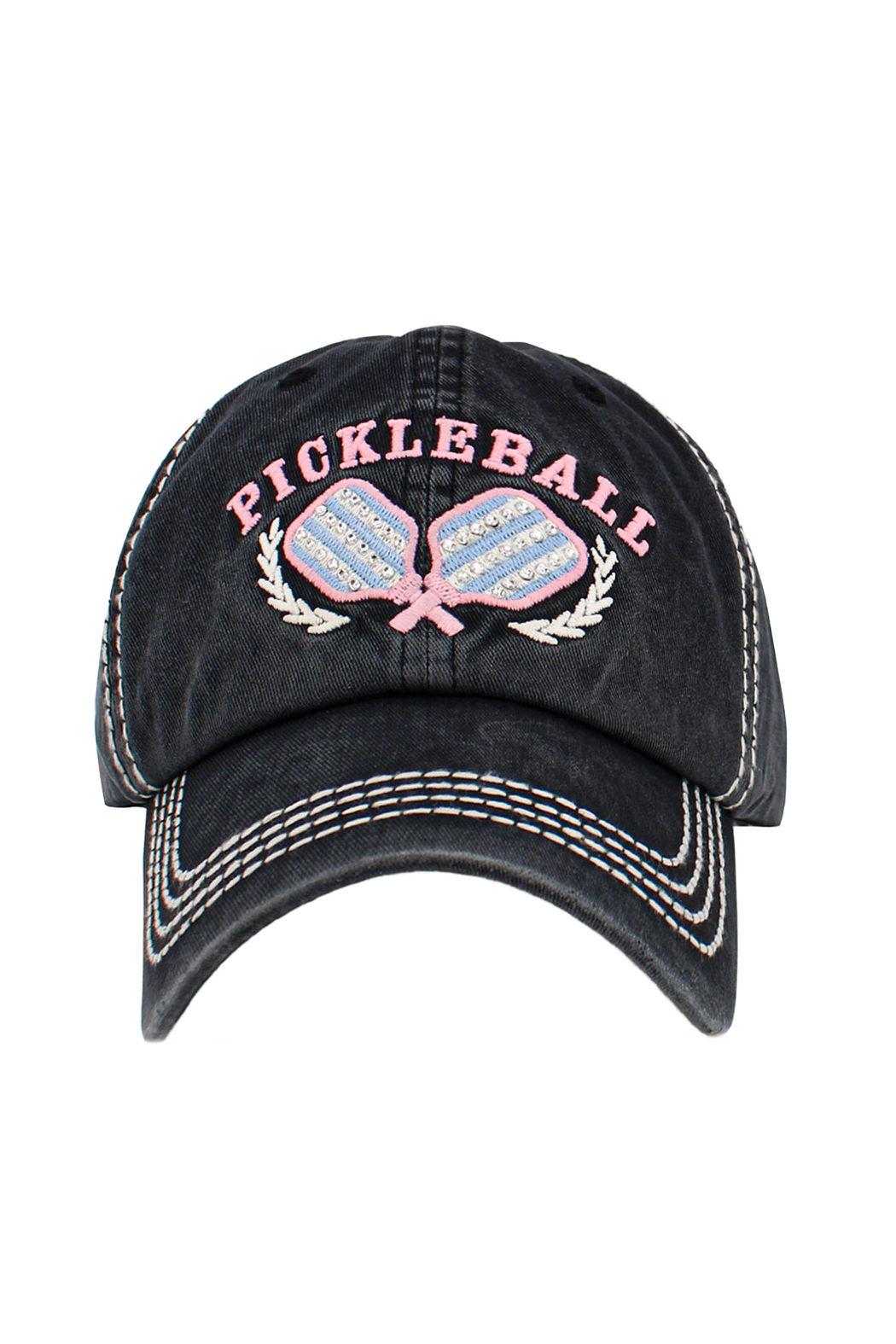 Embroidered Sparkle Pickleball Cap