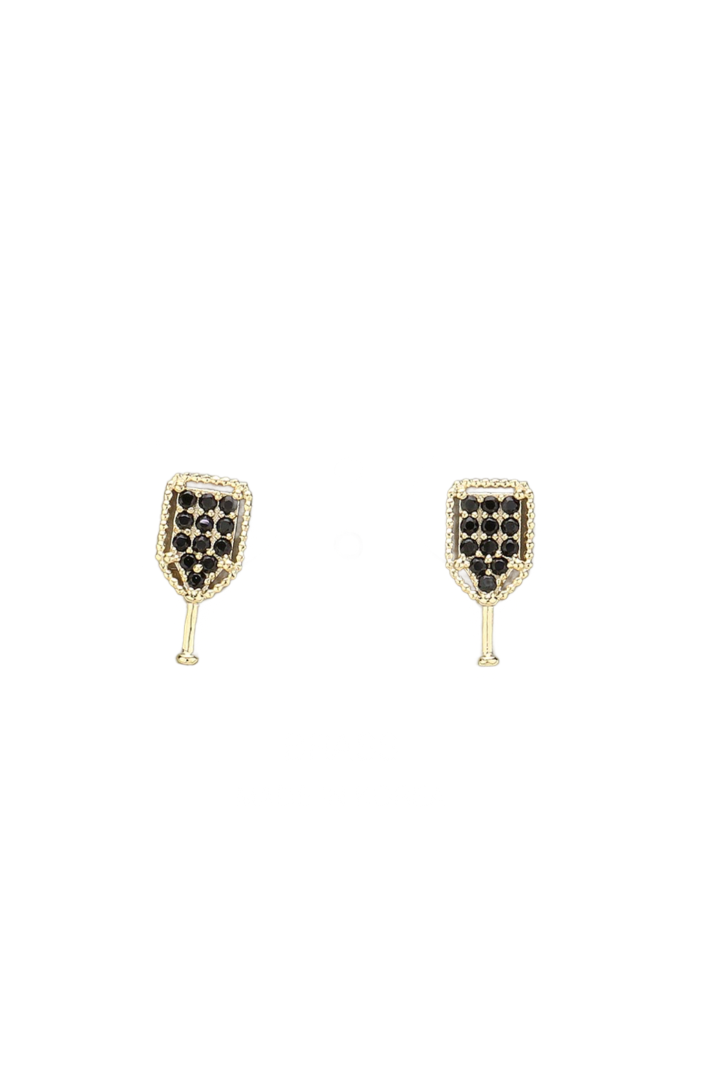 Pickleball Cubic Zirconia Earrings