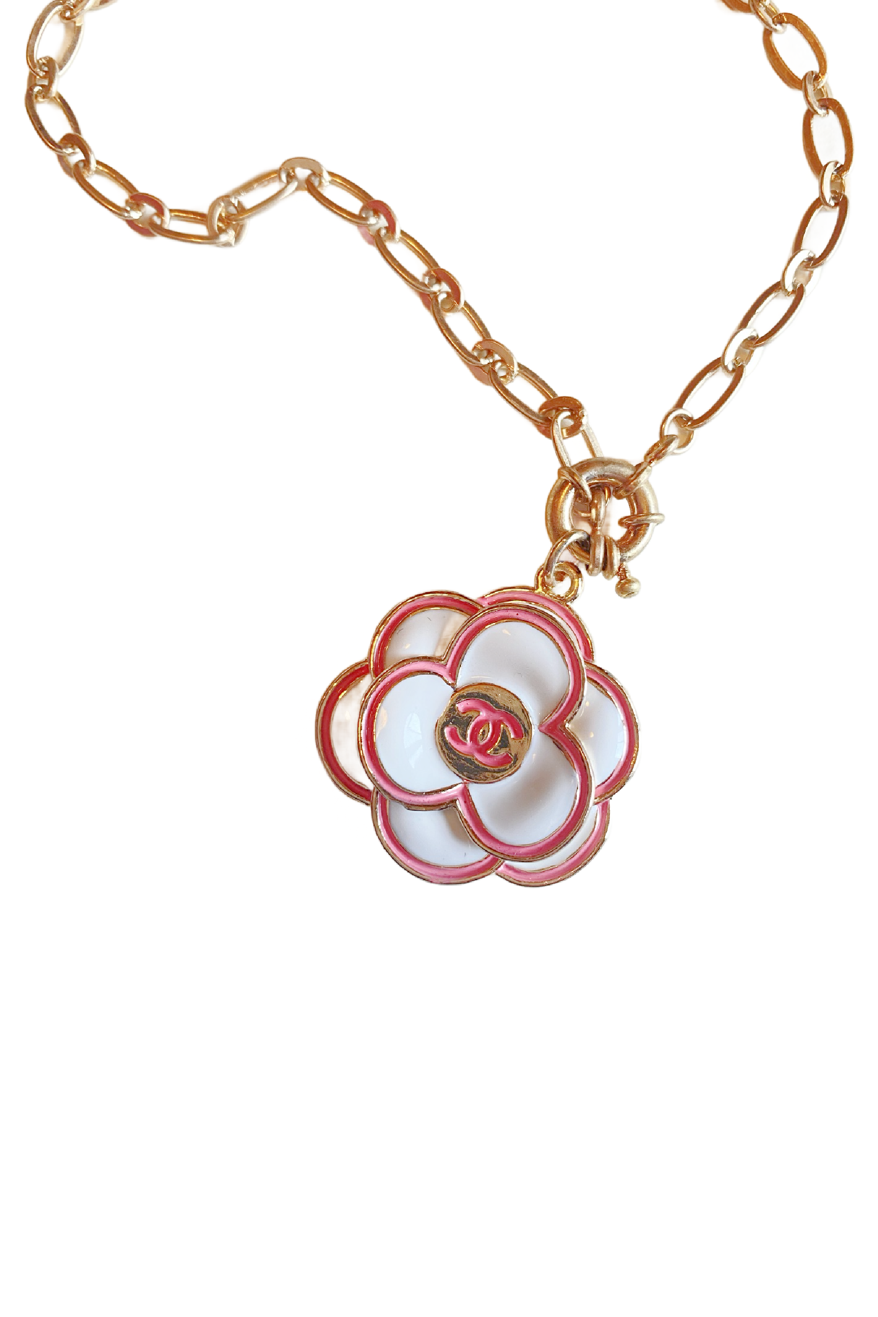 Pink Gardenia CC Necklace