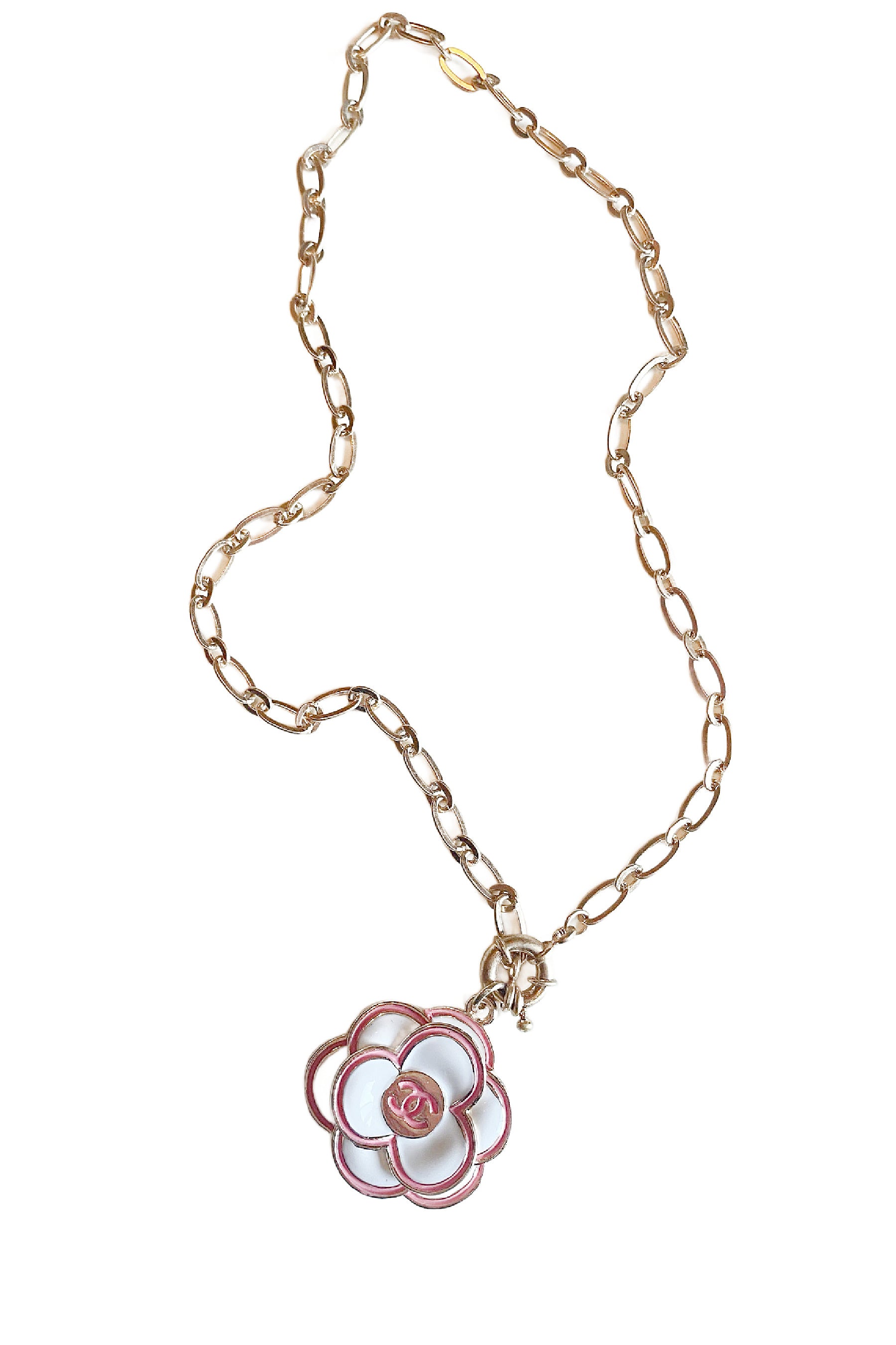 Pink Gardenia CC Necklace
