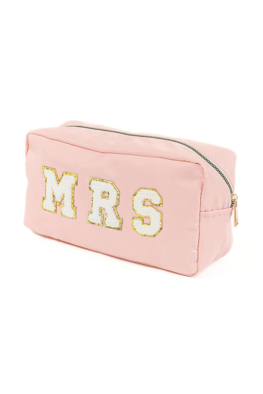 MRS Chenille Lettered Pouch