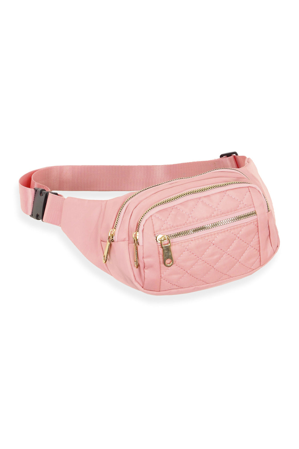 Quilted Nylon Sling Bag