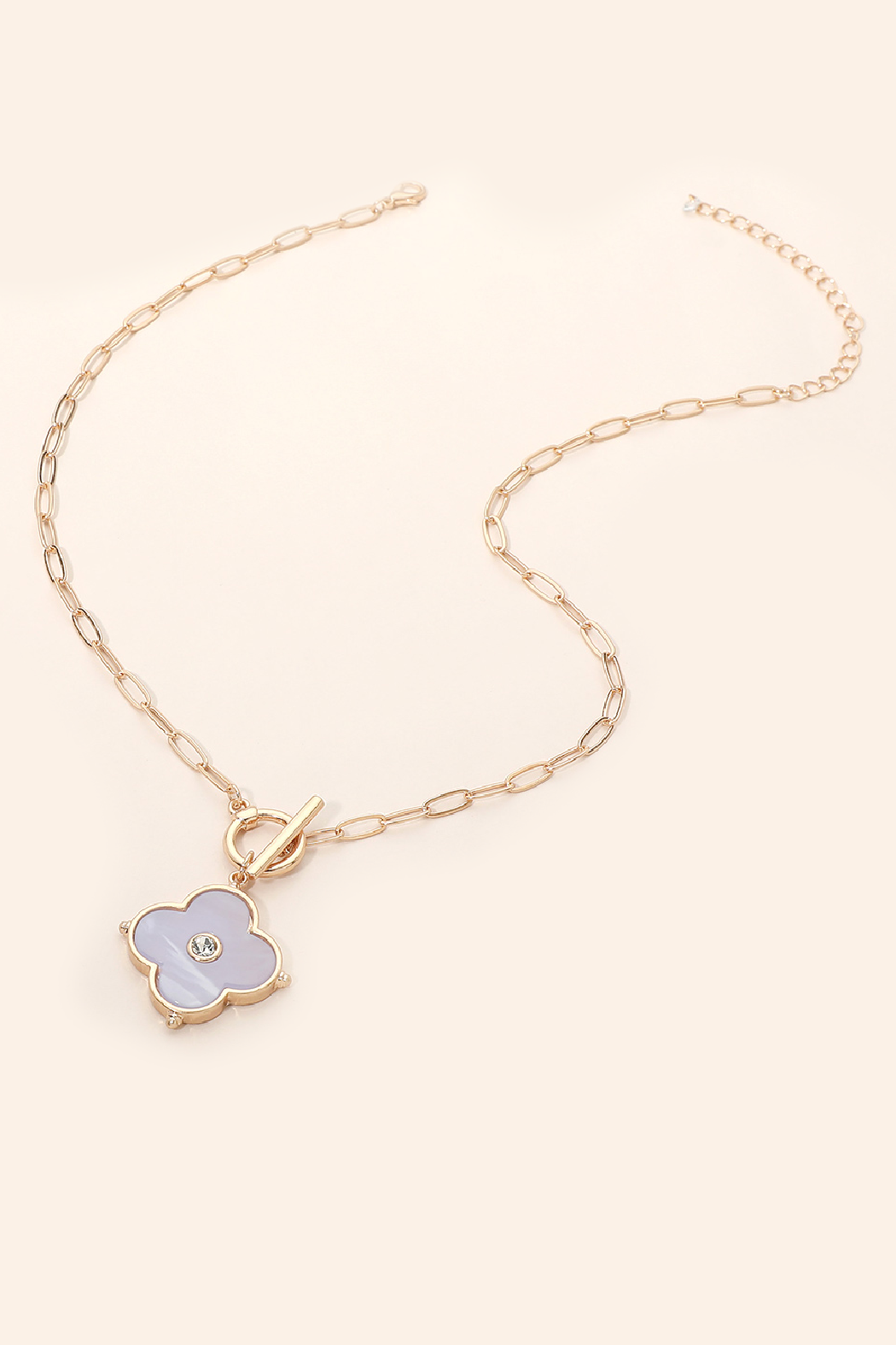 Clover Toggle Necklace